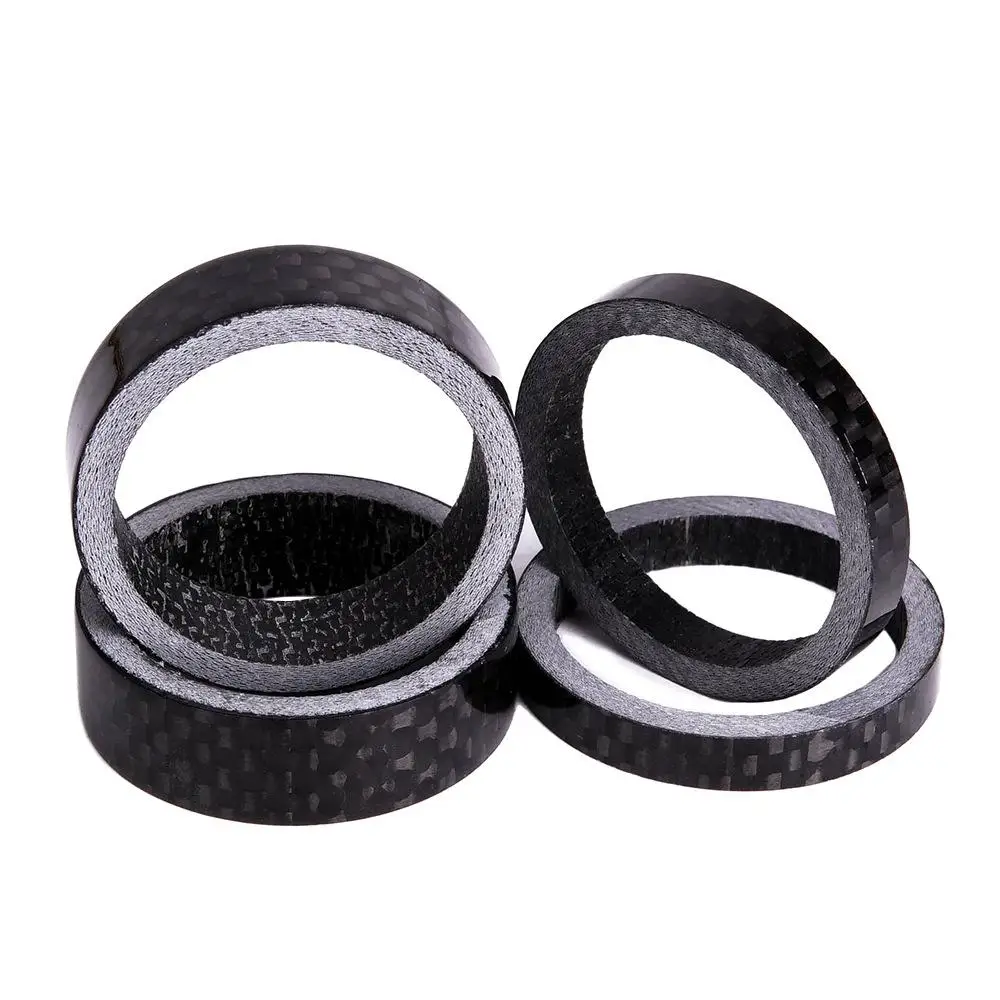 ZTTO Ultra-Light Carbon Fiber Washer for Mountain Road Bike Fork Headset Parts 5mm 10mm Outdoor Bicycle Parts