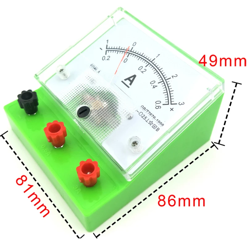 Physical Electrical Circuit  Ammeter Voltmeter/ Volt Meter  Experiment Equipment For High School Students