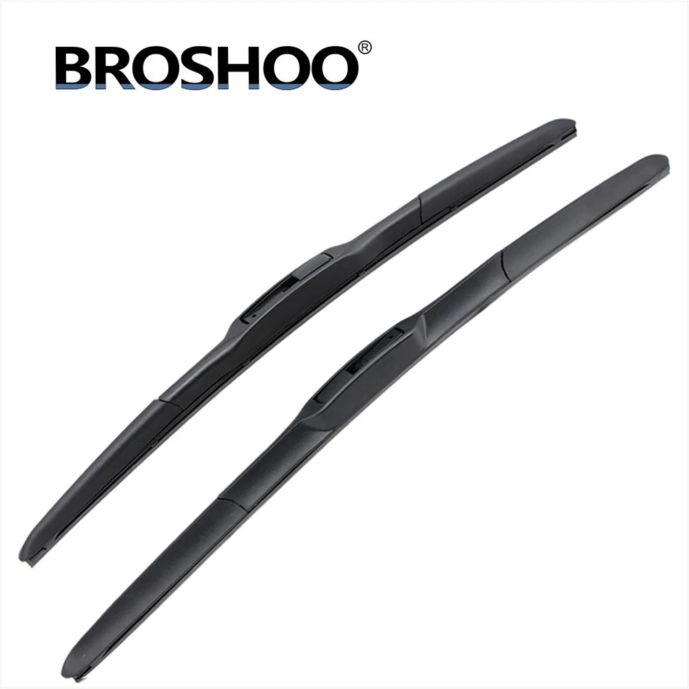 Car Wiper Blade For Toyota Corolla Saloon Verso Wagen 2001-2014 Windscreen wipers Fit Hook Arm Natural Rubber Auto Accessories