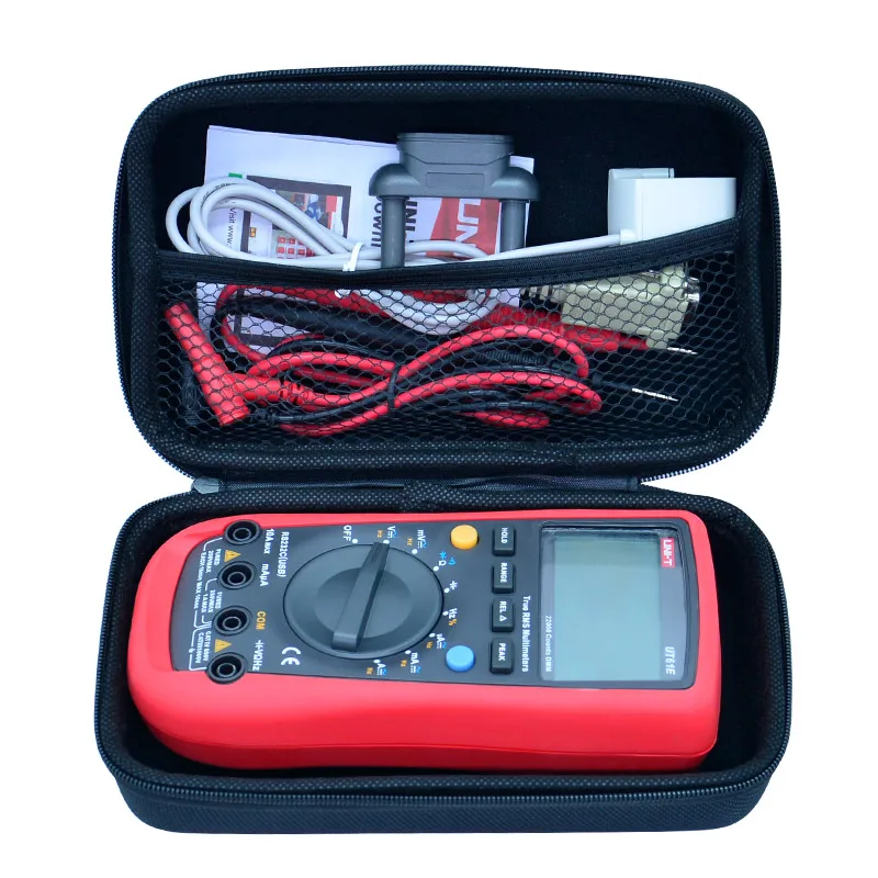 Outest Digitale Multimeter Bag Tool Bag Voor Toolkit Zwart Multifunctionele Tool Bag Pouch Tas Eva Box Case 20*12*7 * Cm