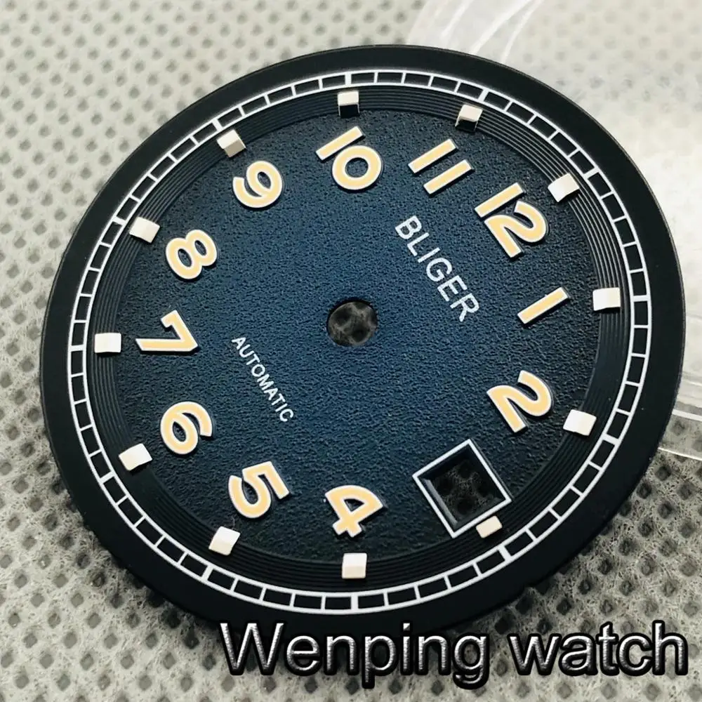 31.5mm Sterile Watch Dial For ETA 2836 2824 Miyota 8205 8215 Mingzhu DG2813 3804 ST1612 movement Customized logo are available