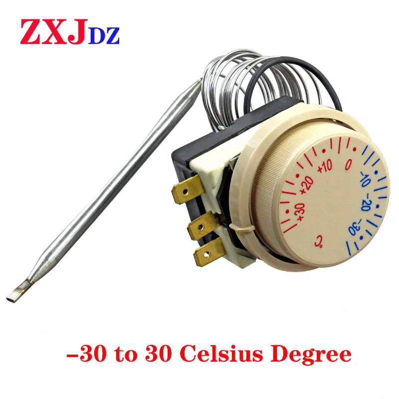 

-30 to 30 Celsius Degree Refrigerator thermostat Temperature switch refrigerator freezer refrigerator freezer thermostat