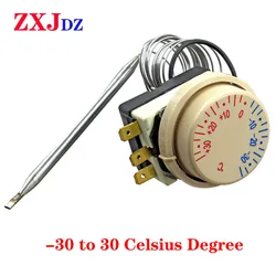   -30 to 30 Celsius Degree Refrigerator thermostat Temperature switch refrigerator freezer refrigerator freezer thermostat