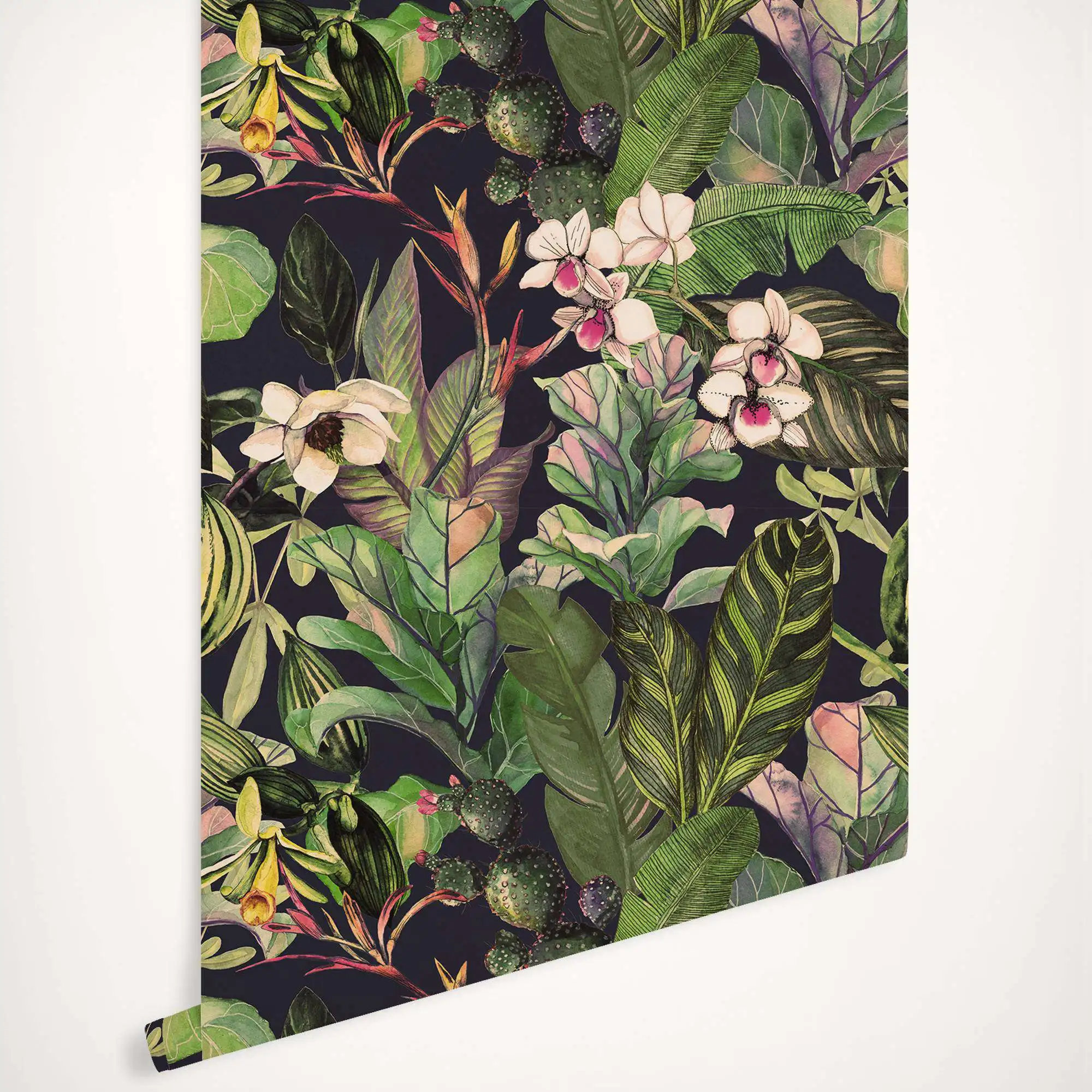 Removable Wallpaper Non-woven Wallpaper Wall Paper Wall Mural - Tropical Wallpaper flora wallpaper