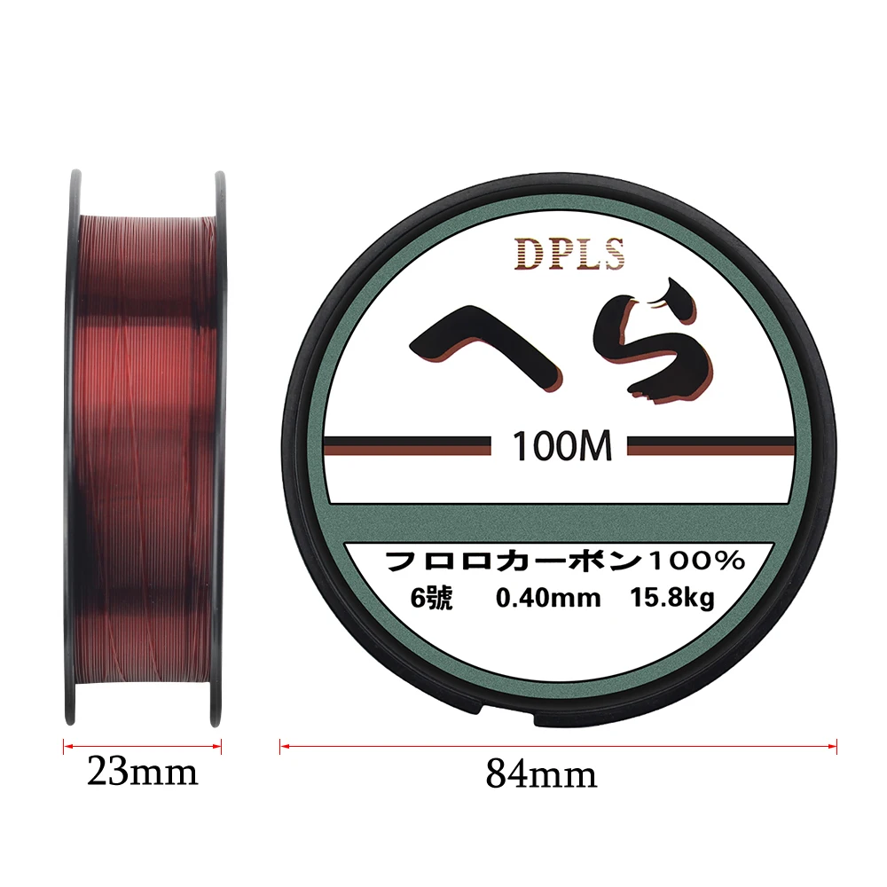 TIANNSII 100M Monofilament Nylon Super wytrzymała żyłka wędkarska japońska trwała Super wytrzymała żyłka wędkarska nici luzem szpula