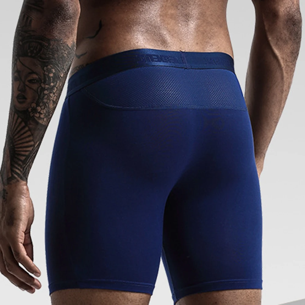 Men Lengthen Boxer Panties Man Underwear Male Boxer Underwear Natural Modal Comfortable Soft Long Boxershorts