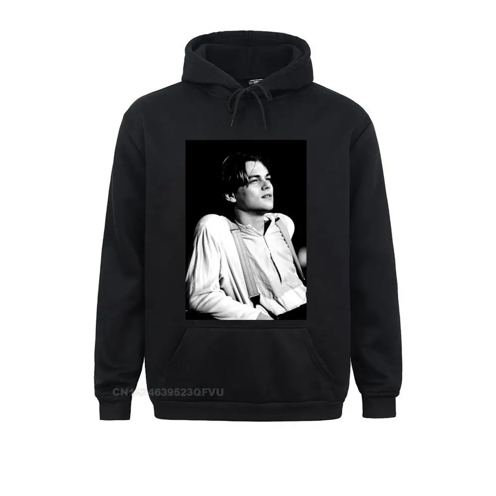 Mens Leonardo Dicaprio Pullover Hoodie Leonardo Dicaprio Hoodie Cotton Pullover Hoodie Man Print Classic Awesome Kawaii Clothes