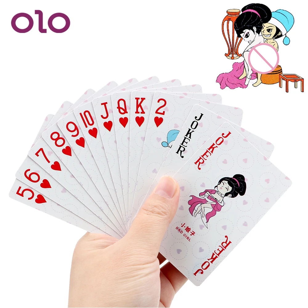 OLO Sex Poker Love Sexy Posture Adult Game Bar Playing Card Game Sex Toys for Couples Erotic Toys Sex Erotic Products