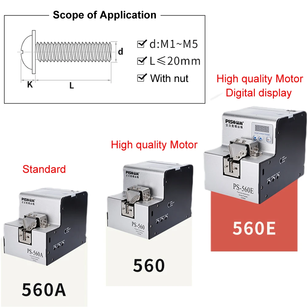 Imagem -06 - Máquina Totalmente Automática do Arranjo do Parafuso Ferramentas do Alimentador do Parafuso do M1-m5 Máquina de Alimentação do Arranjo do Parafuso de 15 mm 110v 220v