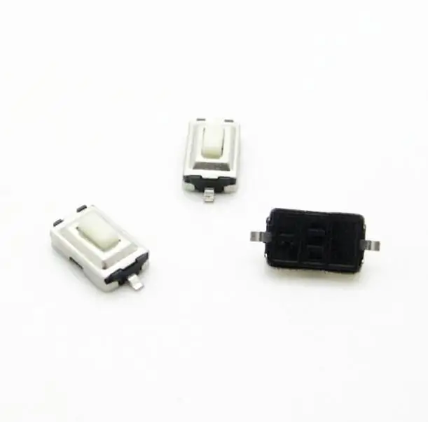 50PCS 3*6*2.5mm 3*6*2.5H 3x6x2.5mm SMD White Push Button Switch Micro switch Tact Switch