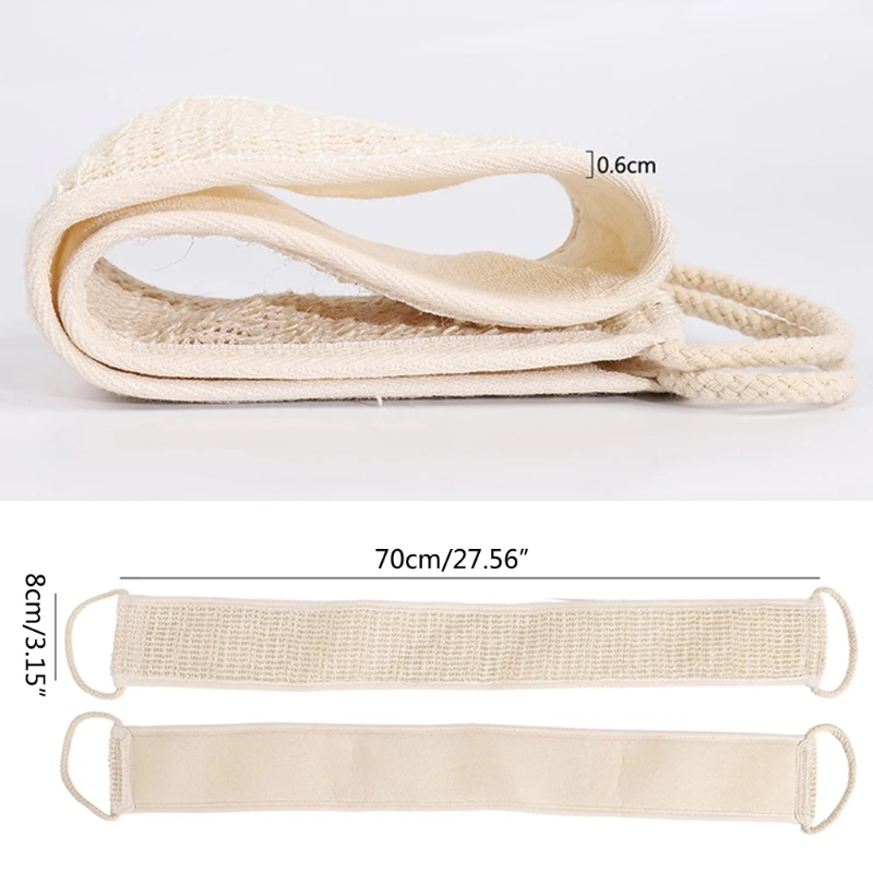 القطن الكتان فرش فوط استحمام فرك التقشير الخلفي الطين تقشير الجسم غرفة استحمام وتدليك مرنة الغسيل الجلد نظيفة