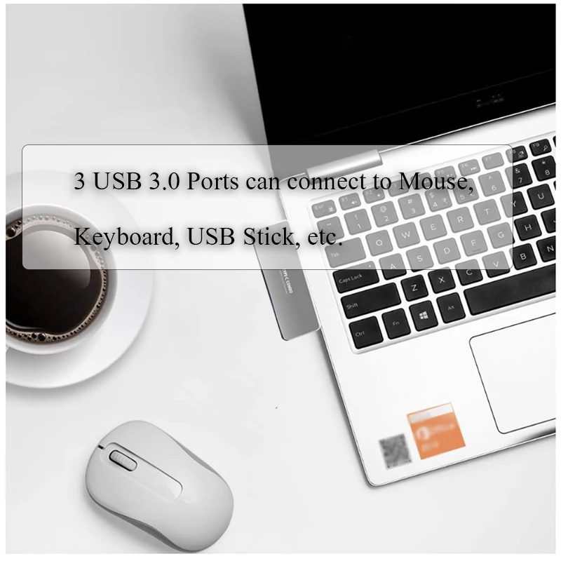 USB C نوع C إلى USB 3.0 محول محول محور 5 في 1 مع TF SD قارئ بطاقة ل HDTV الكمبيوتر ماك بوك هواوي شاومي مراقب