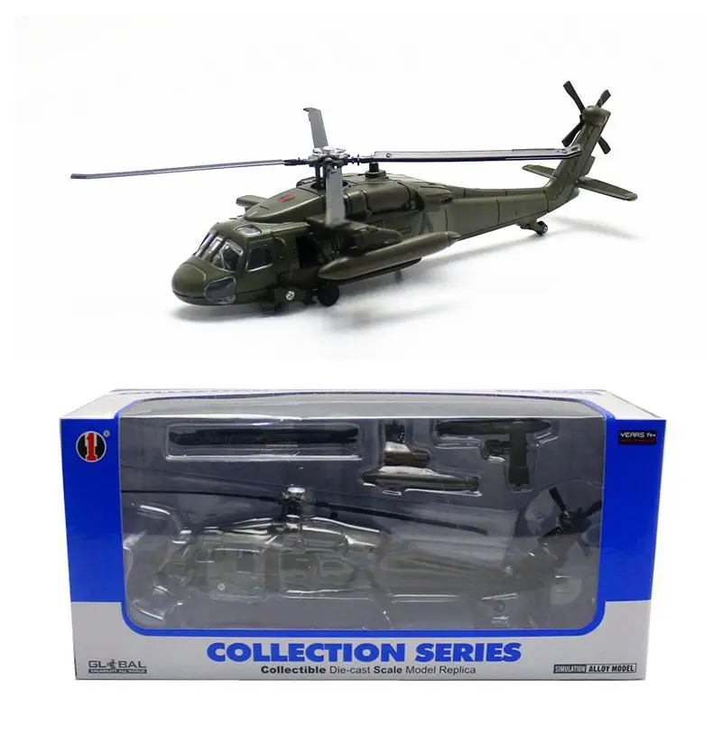 Hot selling wholesale alloy helicopter model,1:64 fire rescue helicopter toy,simulation light and sound effects,free shipping