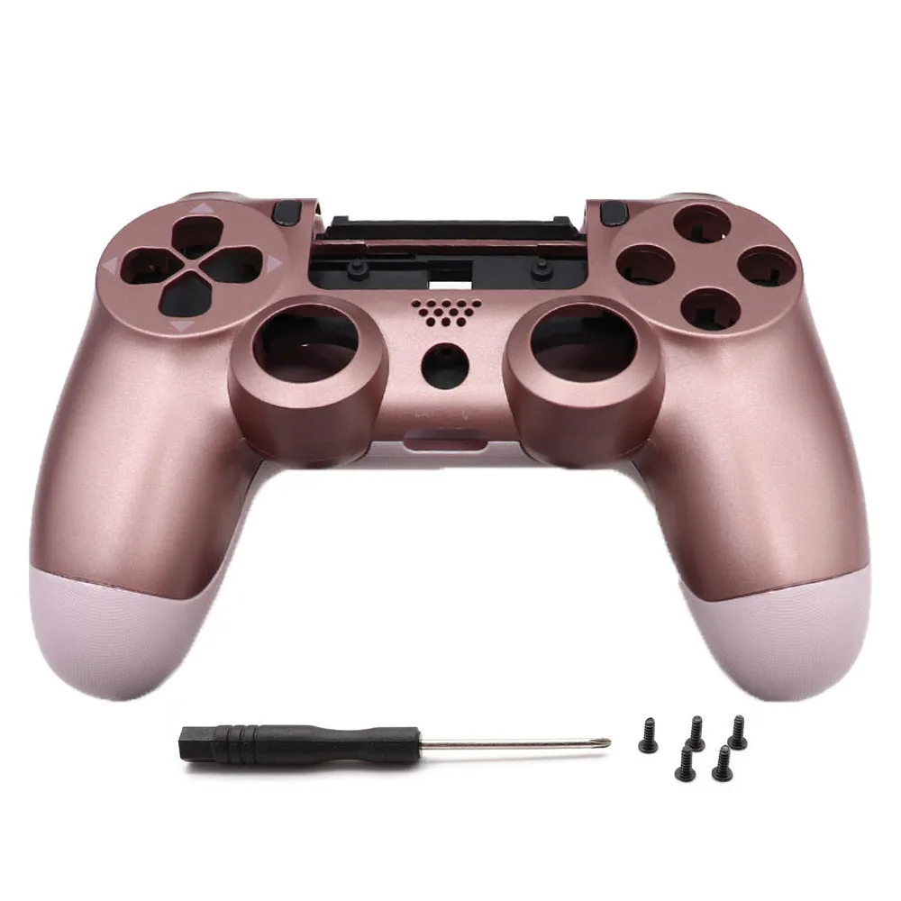 Vorne Hinten Gehäuse Shell Fall Für PS4 JDM-050 JDM-055 JDS 055 JDS 050 Controller Mit R1 L1 Schlüssel Halter Unterstützung innere Rahmen