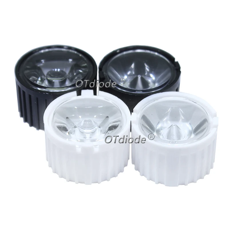 10Pcs High Power 1W 3W 5W LED Lens 5/10/15/25/30/45/60/90/120 Degree Reflector Collimator 20MM PMMA Lenses For 1 3 5 W LED