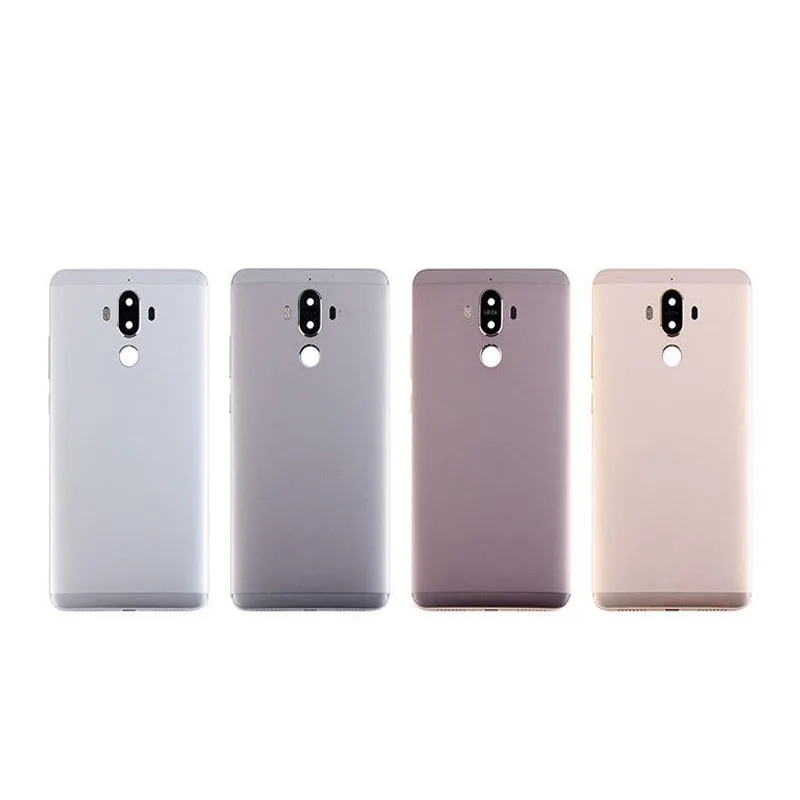 Back Cover For Huawei Mate 9 Metal Back Battery Cover Rear Case Housing Door Cover with Camera Lens + Power Volume Buttons