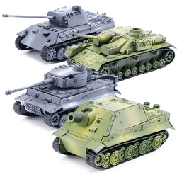 1:72 4D Plastic Puzzle Assemble SD.KFZ.7/2 panzer Tank Model World War II Model Assembling Military Toys For Children Gifts