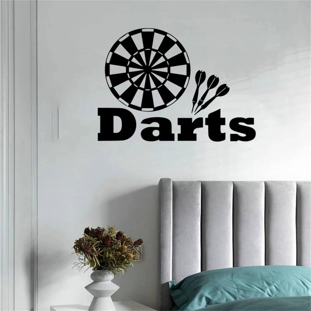 Target Darts Wall Decals Removable Vinyl Wall Stickers for Kids Boys Room Nursery Wall Art Poster Vinilos Paredes Murals