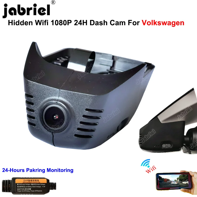 

WIFI 1080P 24H Dashcam Car Dvr Dash Camera EDR For Volkswagen VW Passat Tiguan Atlas Golf sharan magotan Seat Ateca Skoda Karoq