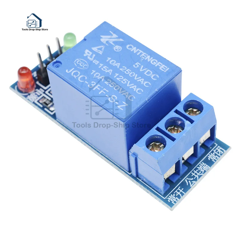 5V Low Level Trigger 1 Channel Relay Module interface Board Shield For  Arduino