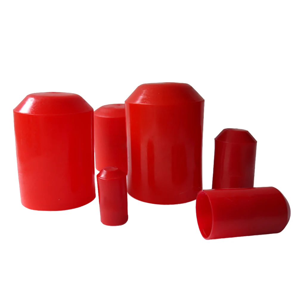 8mm-130mm Heat Shrink End Cap Red Adhesive Glue Lined Insulation Wire Cable Head 10mm 13mm 15mm 20mm 25mm 30mm 40mm 50mm 60mm 70