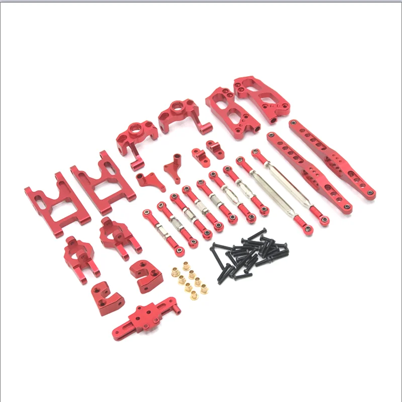 

Suitable For WLtoys 1/12 12423 12427 12428 Fleiyue RC Car Accessory Metal Upgrade 10 Piece Set