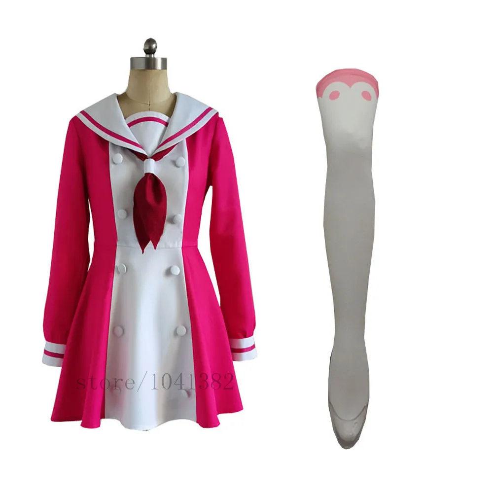 Custom size Anime Hiiragi Nana Cosplay Costume Halloween Munou No Nana Talentless Christmas Party