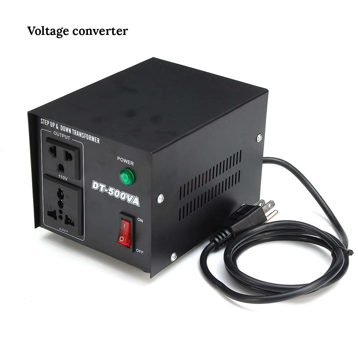 

Transformer 200w/500w Heavy Voltage Regulator Converter Power Transformer 220V auf 110V Converter