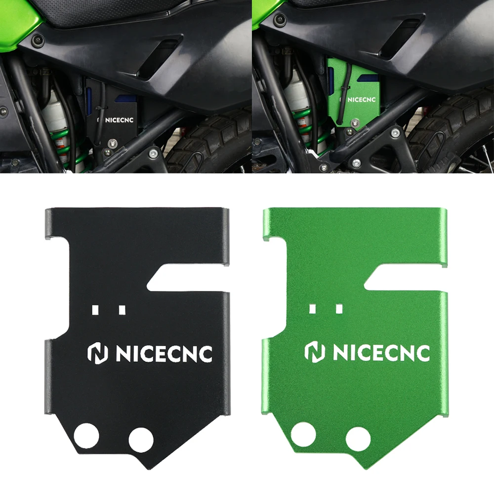 CNC Aluminium Motorrad Batterie Abdeckung Für Kawasaki KLR 650 KLR650 2008-2018 2009 2010 2011 2012 2013 2014 2015 2016 2017