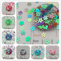 30g/Lot 5mm Flower Loose Sequins Glitter Paillettes For DIY Nail Craft,Craft Making, Wedding Decoration confetti Wholesale