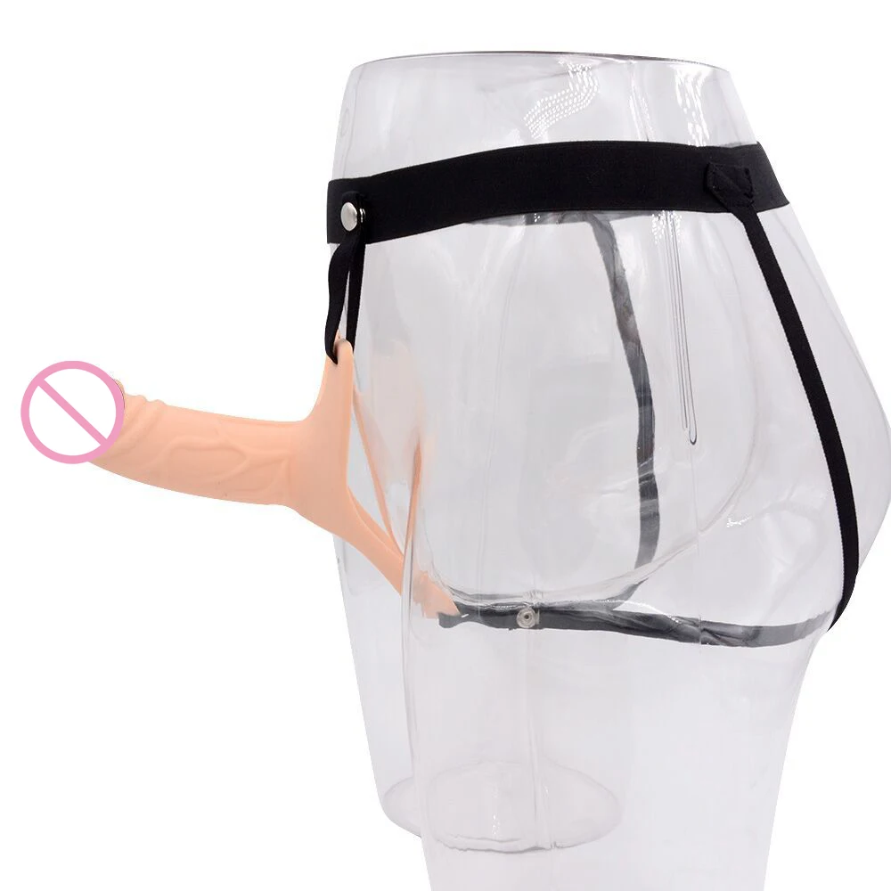 Culotte gode à sangle creuse en silicone pour hommes, agrandissement du pénis, prolongateur de pénis, sangle d'agrandissement sur le vagin, jouet sexuel Mastyellar ator