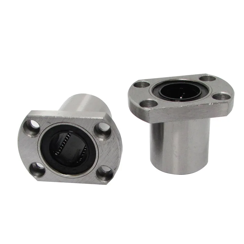 1PCS LMH6/8/10/12/13/16/20/25/30/35UU Ellipse Flange Linear Motion Bearing Ball Bushing