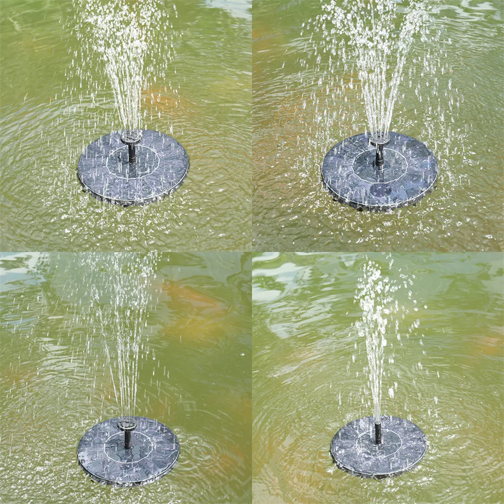 NEW Solar Power Pump, Bird Bath Fountain Water Floating Pond Garden Decor Fountain Water Floating Pond For Garden Decor Fountain