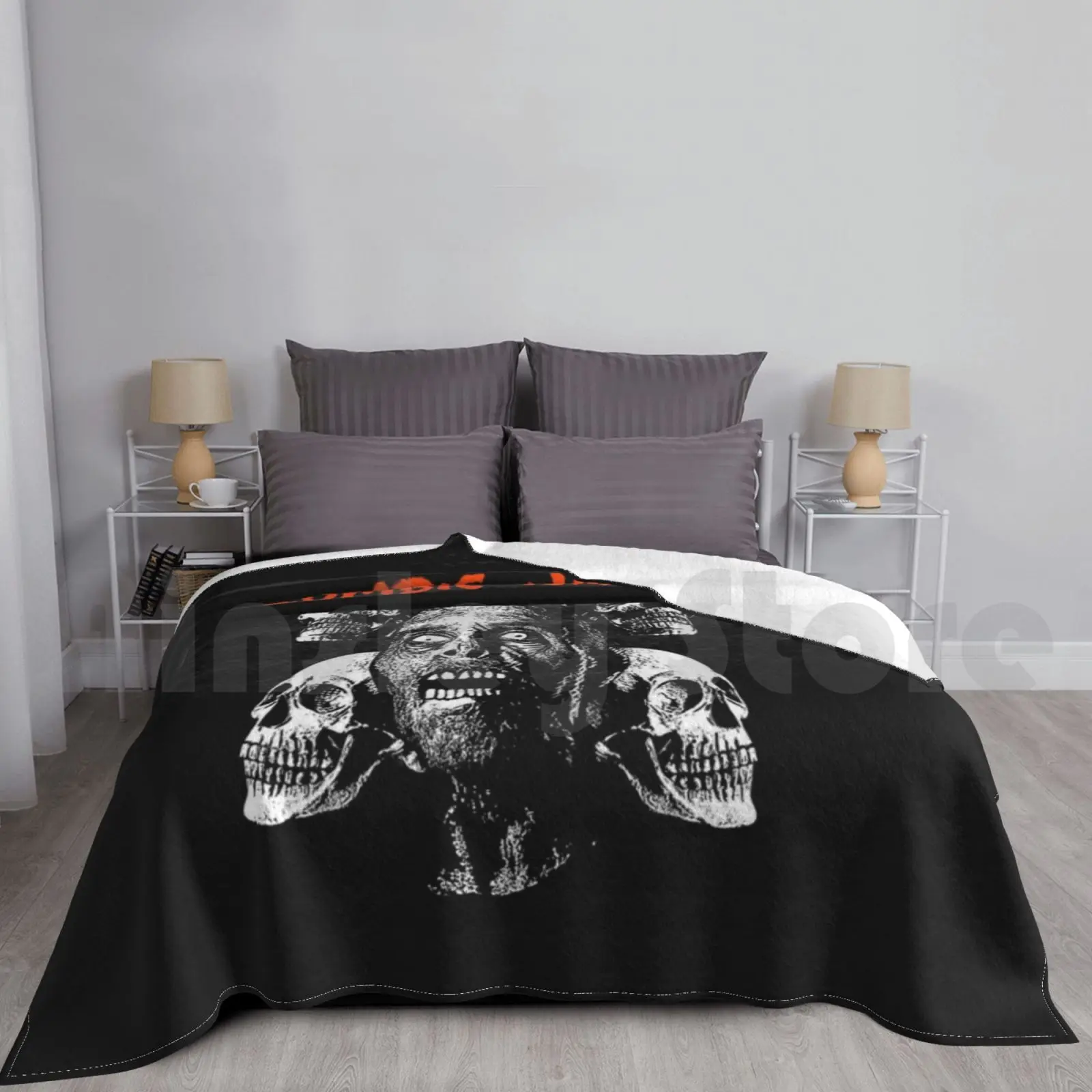 Zombie Nation Blanket Fashion Custom Zombie Nation Zombie Zombieland Dawn Of Dead Halloween Halloween2020