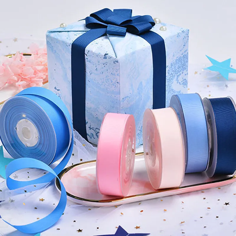 5yards 6mm Grosgrain Satin Ribbons for Wedding Christmas Party Decorations DIY Bow Craft Ribbons Supplies