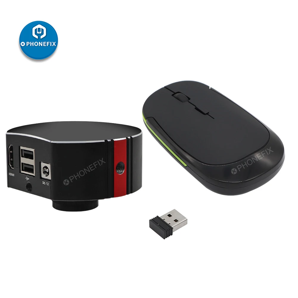 Промышленный измерительный микроскоп, камера H300 HDMI, измерительное видео, электронная камера HD, бесплатное программное обеспечение для измерения