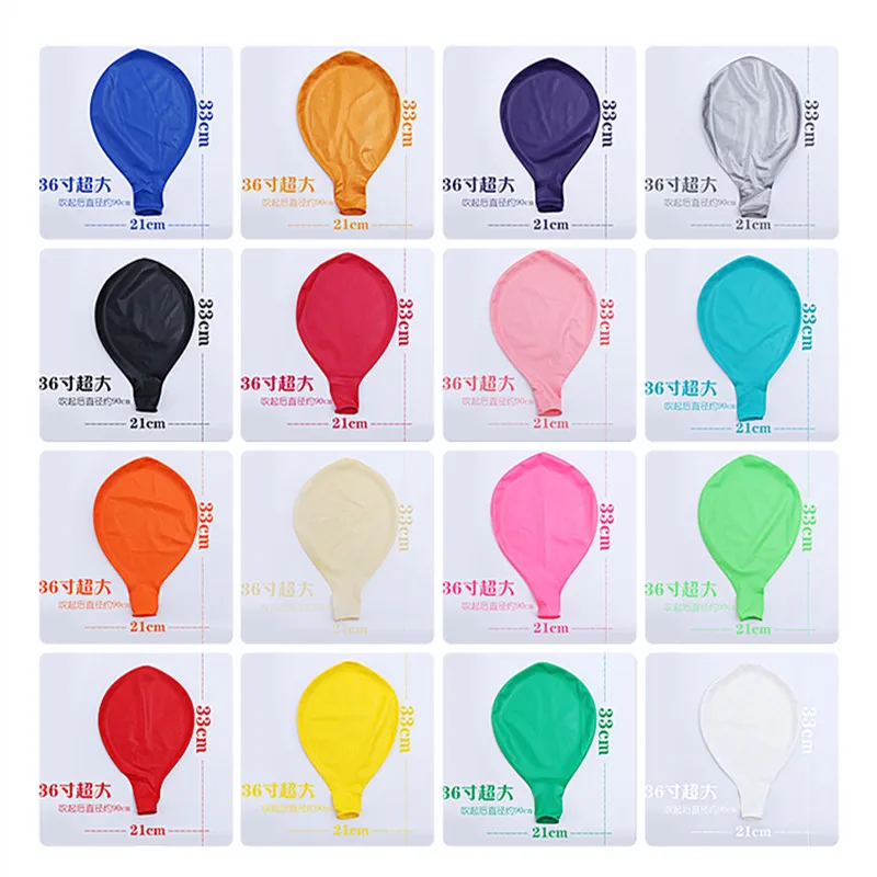 36inch 20 pcs/lot Custom balloon printing logo custom advertising balloons24inch All kinds of colors balloons High-quality