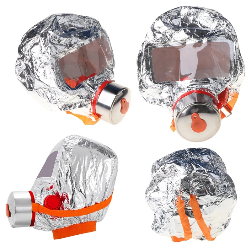 Fire Eacape Face Mask Self-rescue Respirator Gas Mask Smoke Protective Face Cove Dropship