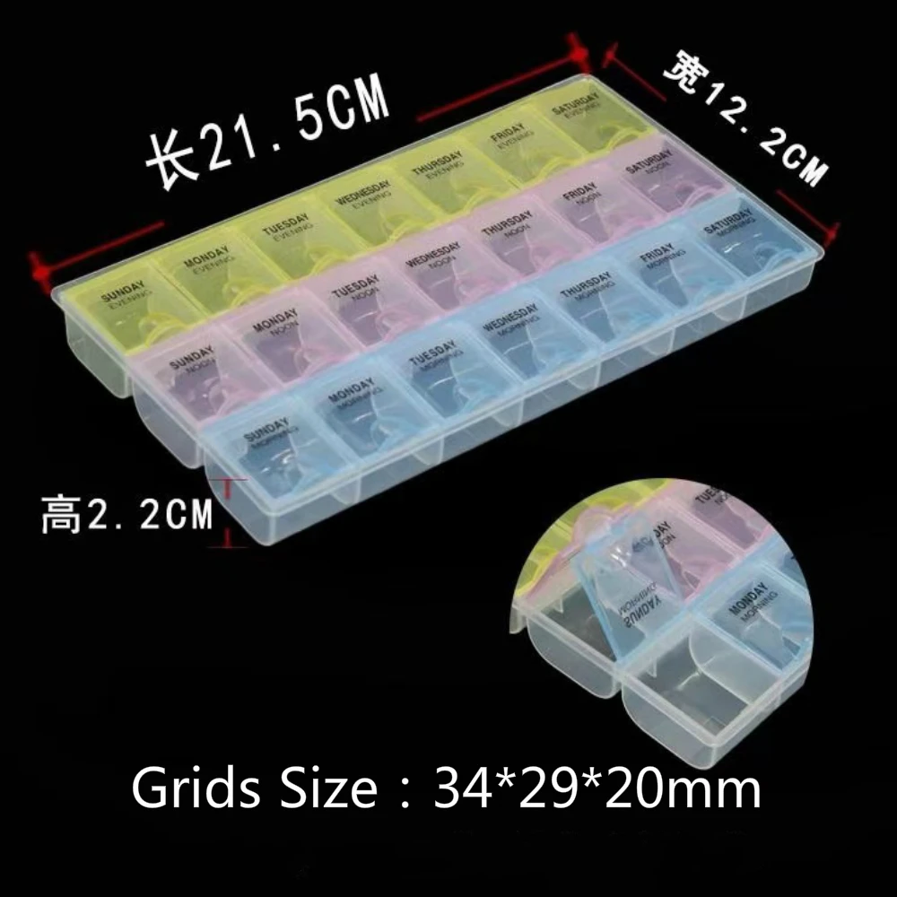 Electronic Patch Component Box IC Chip Tail Plug Storage Box Mobile Phone Maintenance Parts Turnover Box 21 Grids