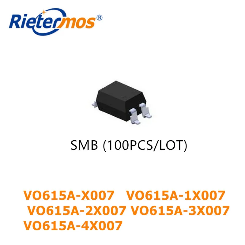 100ชิ้นSMD4 VO615A-X007 VO615A-1X007 VO615A-2X007 VO615A-3X007 VO615A-4X007 SOP4