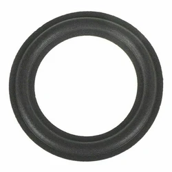 1PCS 3/4/5/6 Inch Speaker Rubber Edge Ring Surround Foam Parts Folding Replacement Dustproof Speaker Accessories Protective Ring