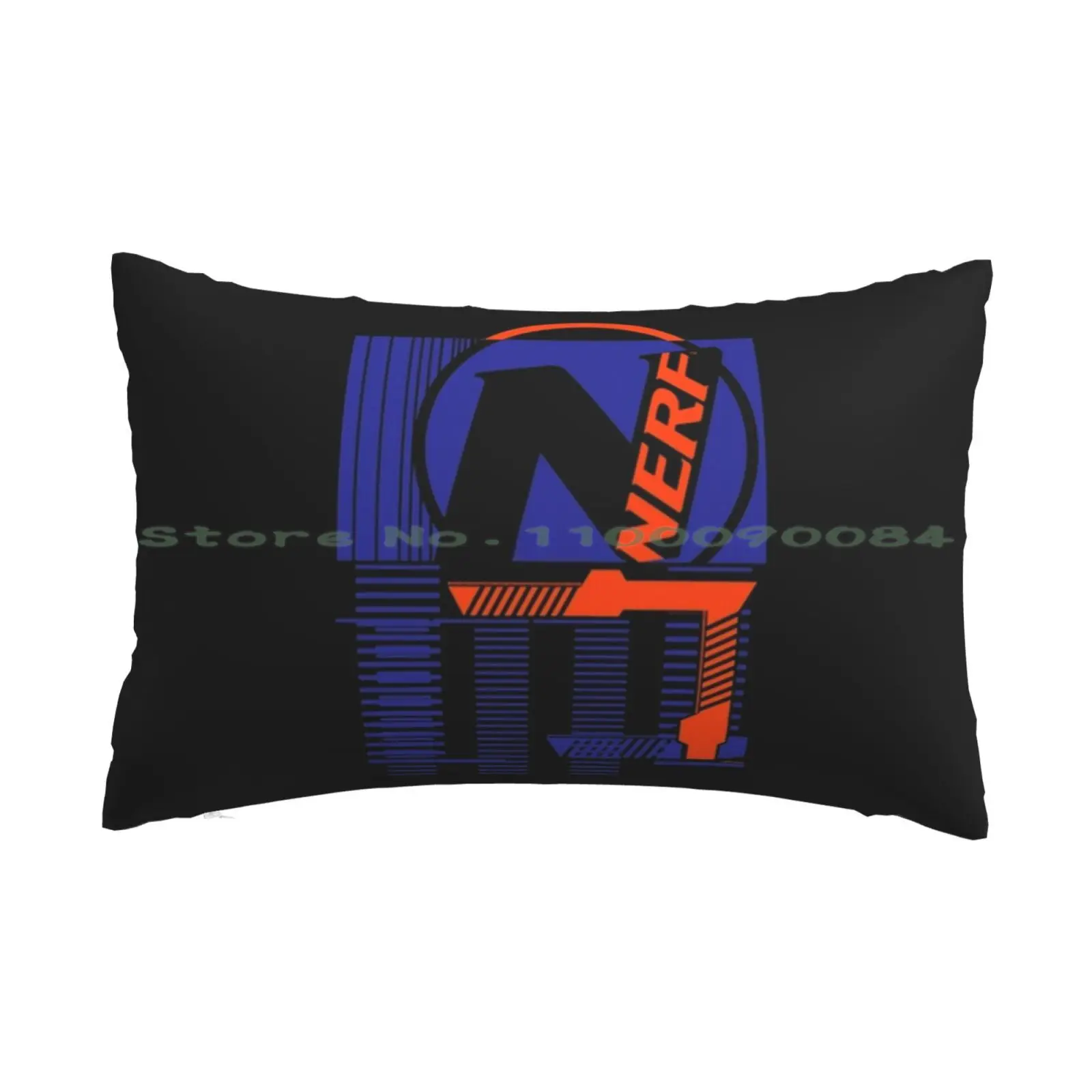 Nerf Blue Flag Pillow Case 20x30 50*75 Sofa Bedroom Toys Nerf Gun Nerf Blaster Nerf War Nerf Family Nerf Ultra Alpha Strike Toy