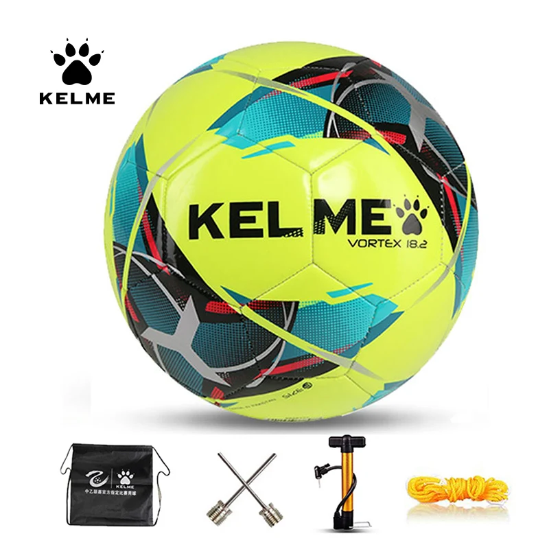 KELME Bóng Đá Chuyên Nghiệp Bóng Đá Bóng TPU Kích Thước 3 Kích Thước 4 Kích Thước 5 Đỏ Xanh Thắng Trận Đấu Đồng Đội Bóng Tập Máy may 9886130