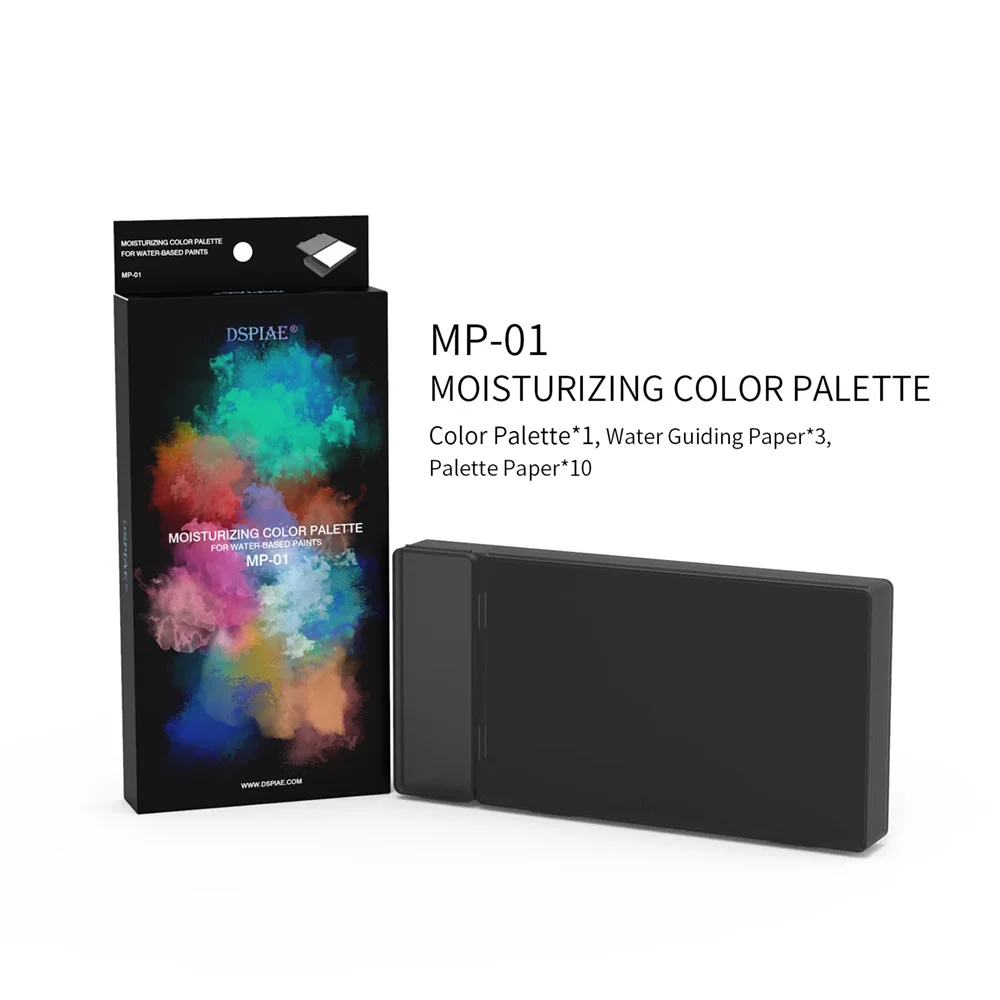 DSPIAE MP Model painting tools Moisturizing palette for water-based coatings Model coloring Moisturizing Case