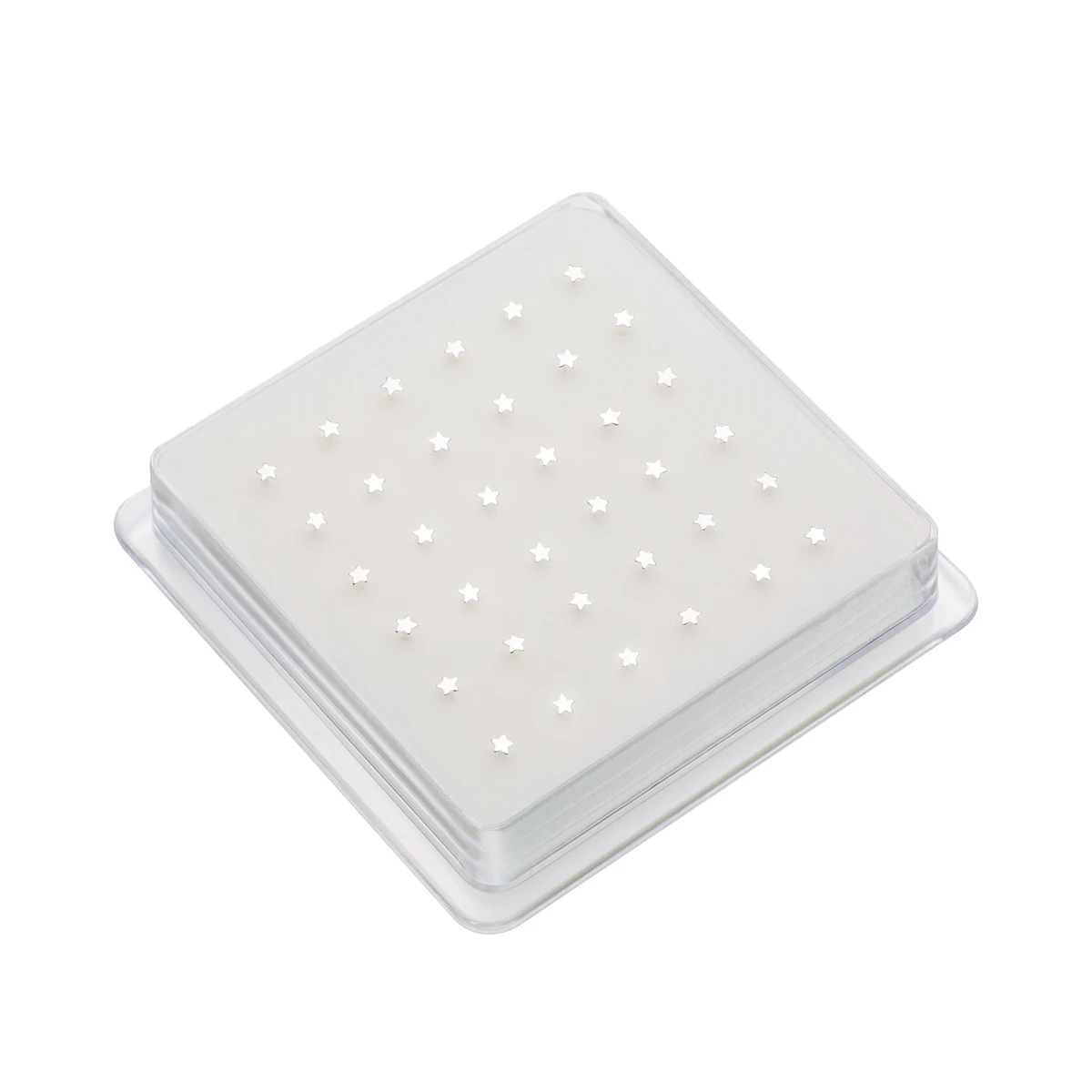 36Pcs/Box Cute 925 Sterling Silver Star Shape Nose Studs Body Jewelry Piercing Nariz For Women Girls Percing Nez