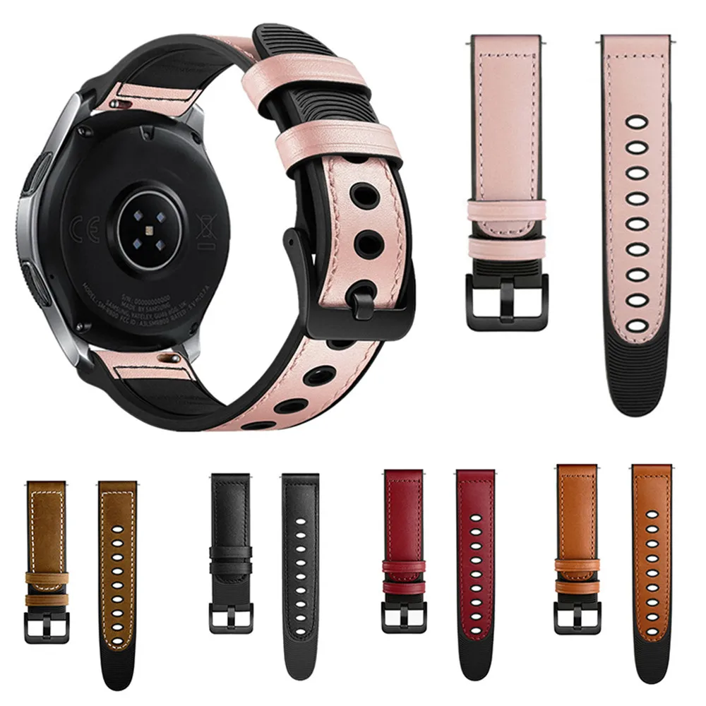 New Genuine Leather Strap For Garmin Venu GarminMove 3 GarminActive S Vivoactive 4 Band Bracelet 20mm 22mm Wrist Belt Watchbands