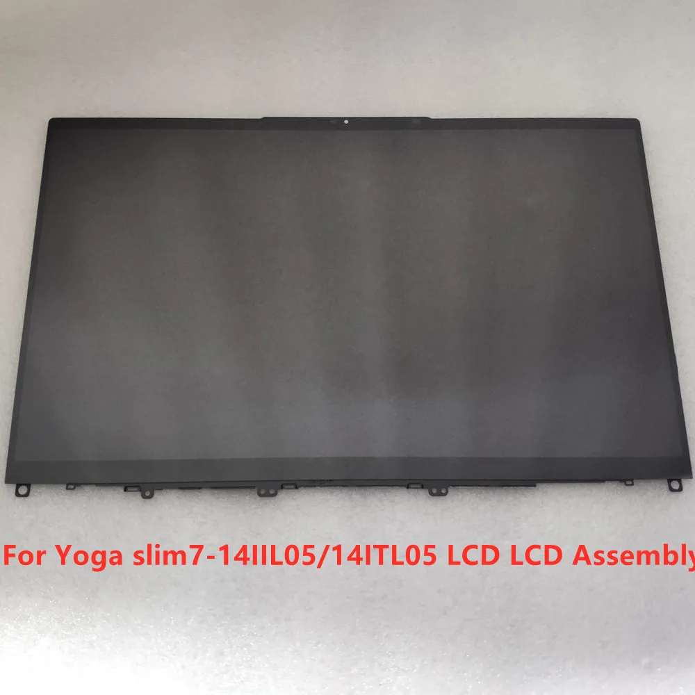 Imagem -02 - Display Portátil Módulos Led 5d10s39647 Yoga Magro 714iil05 Substituição de Exibição Tela para Lenovo Magro 7-14iil05 14itl05 14.0