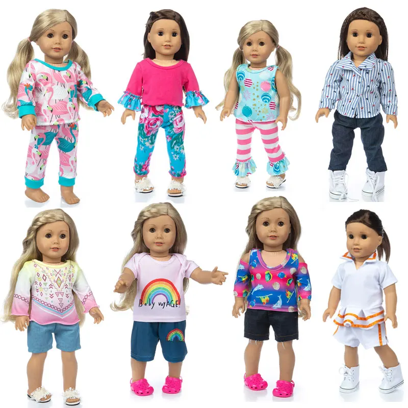 

Новая серия популярных костюмов, подходит для 18-дюймовой куклы American Girl Doll, обувь в комплект не входят.