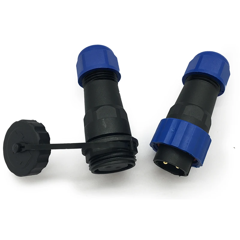 CONNECTOR PLUG SP20 IP68 Butt TYPE waterproof connector 1/2/3/4/5/6/7/9/10/12/14 Pin Aviation Plug Industrial cable docking