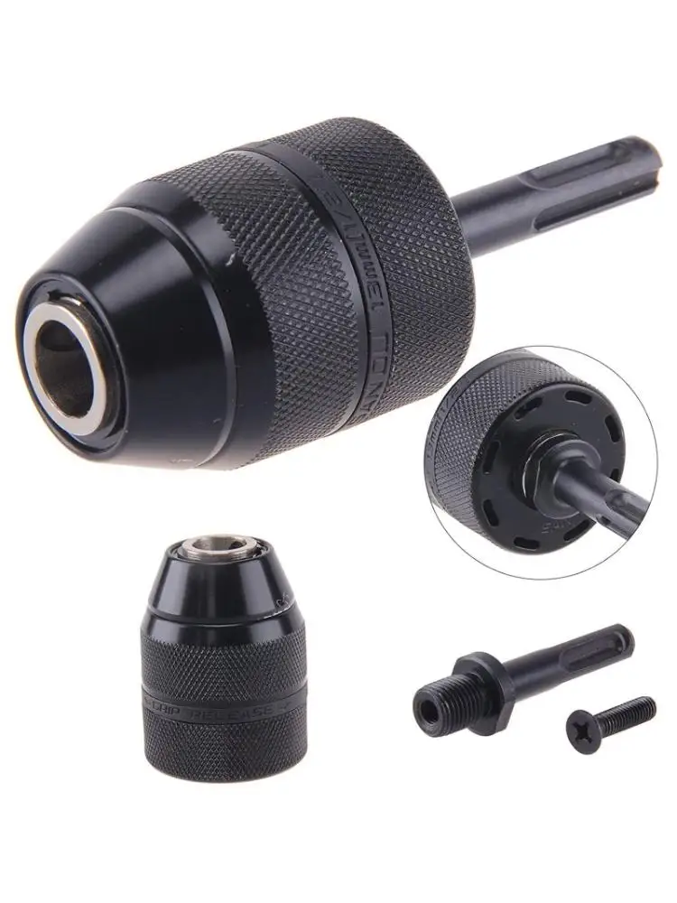 Heavy Duty Professional 2-13mm 1/2-inch SDS-Plus Adapter with Drill Chuck